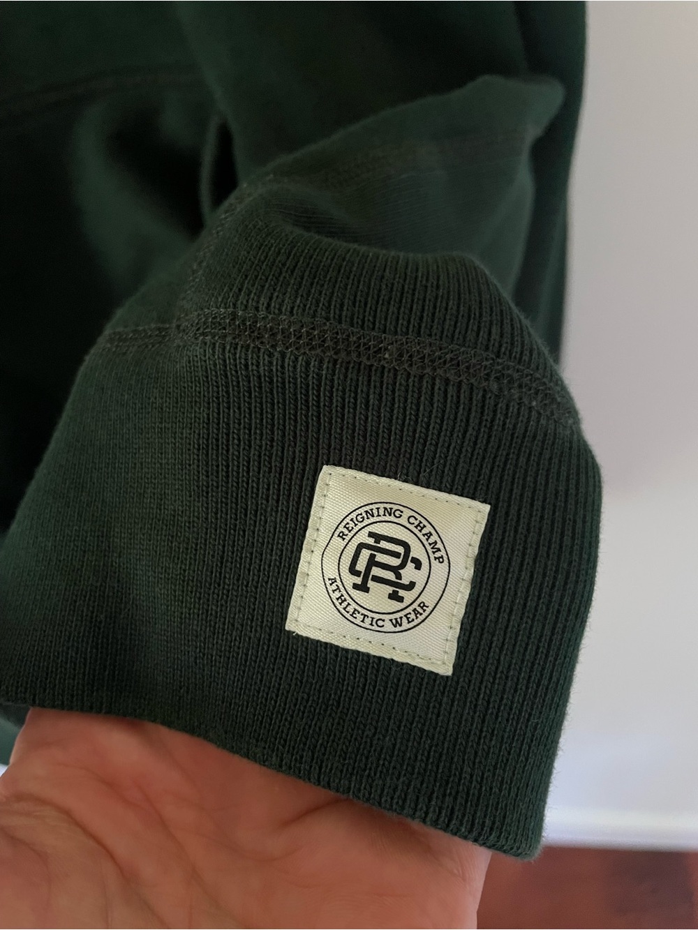 Reigning Champ Forest Green Hoodie - Picture 9 of 11